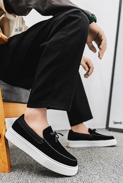 Serra Classic Suede Leather Loafers