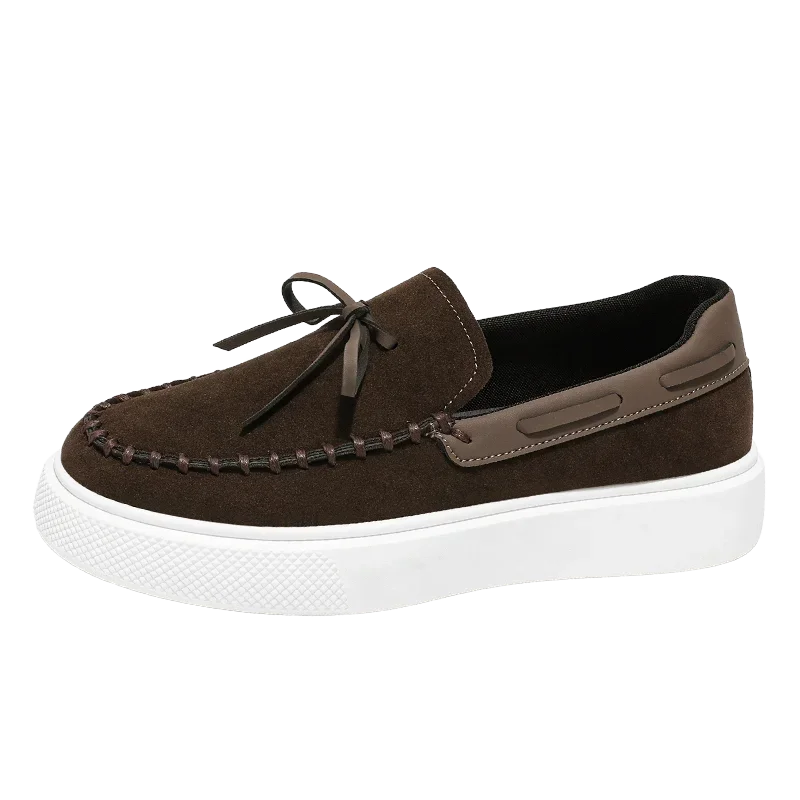 Serra Classic Suede Leather Loafers