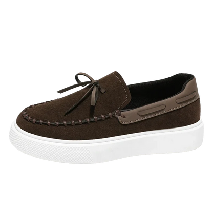 Serra Classic Suede Leather Loafers