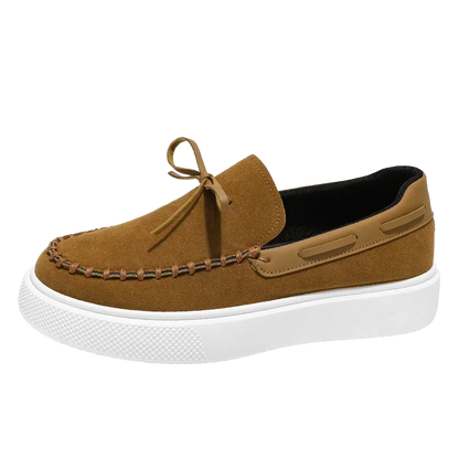 Serra Classic Suede Leather Loafers