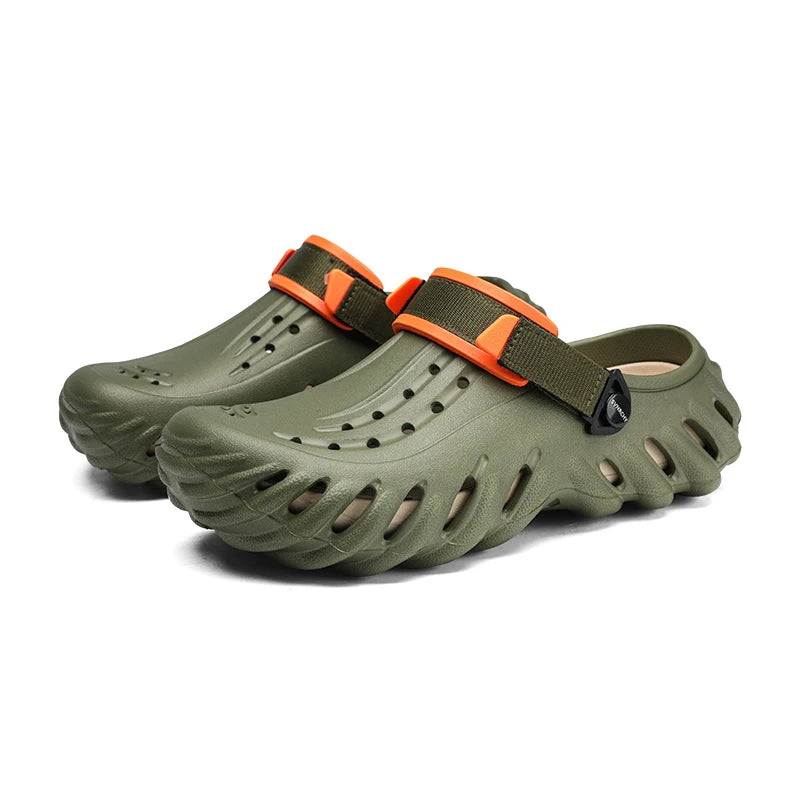 Abstract Summer Sandal for Trails