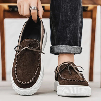 Serra Classic Suede Leather Loafers