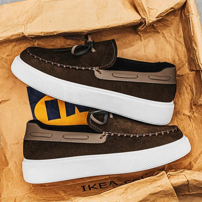 Serra Classic Suede Leather Loafers