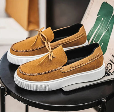 Serra Classic Suede Leather Loafers