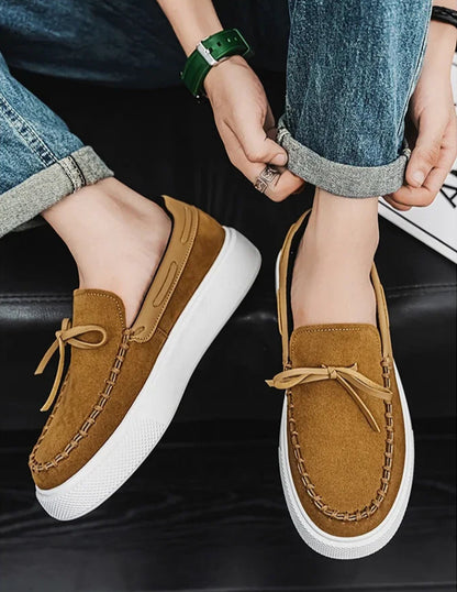 Serra Classic Suede Leather Loafers