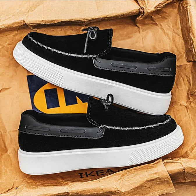 Serra Classic Suede Leather Loafers