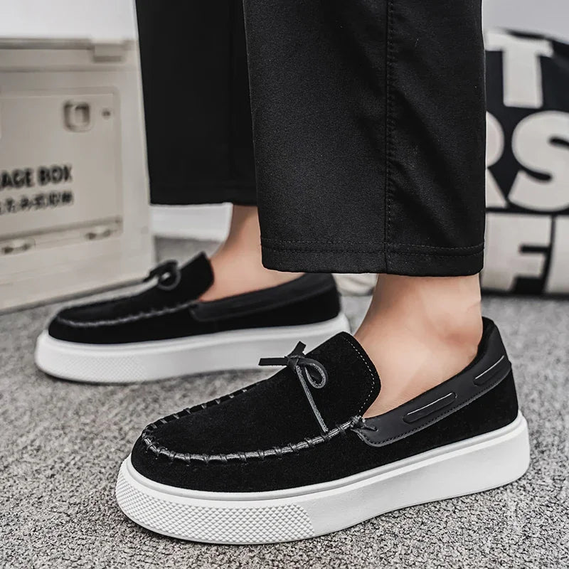 Serra Classic Suede Leather Loafers